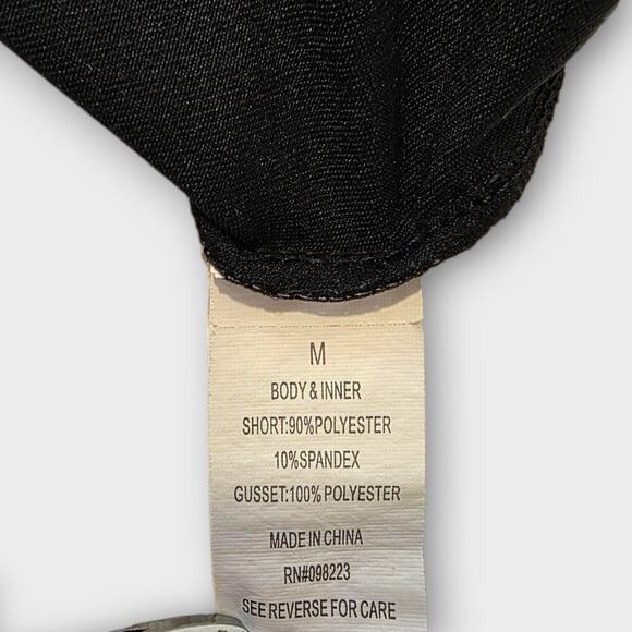 BCG Black & White Striped Tennis Skort / Pockets Woman's Medium - Picture 7 of 8